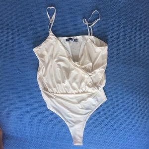 Boohoo WrapFront Bodysuit